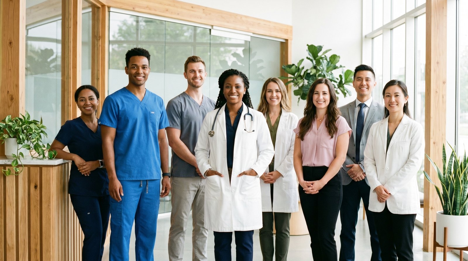 Das Health Welfare Team in einer modernen Praxis